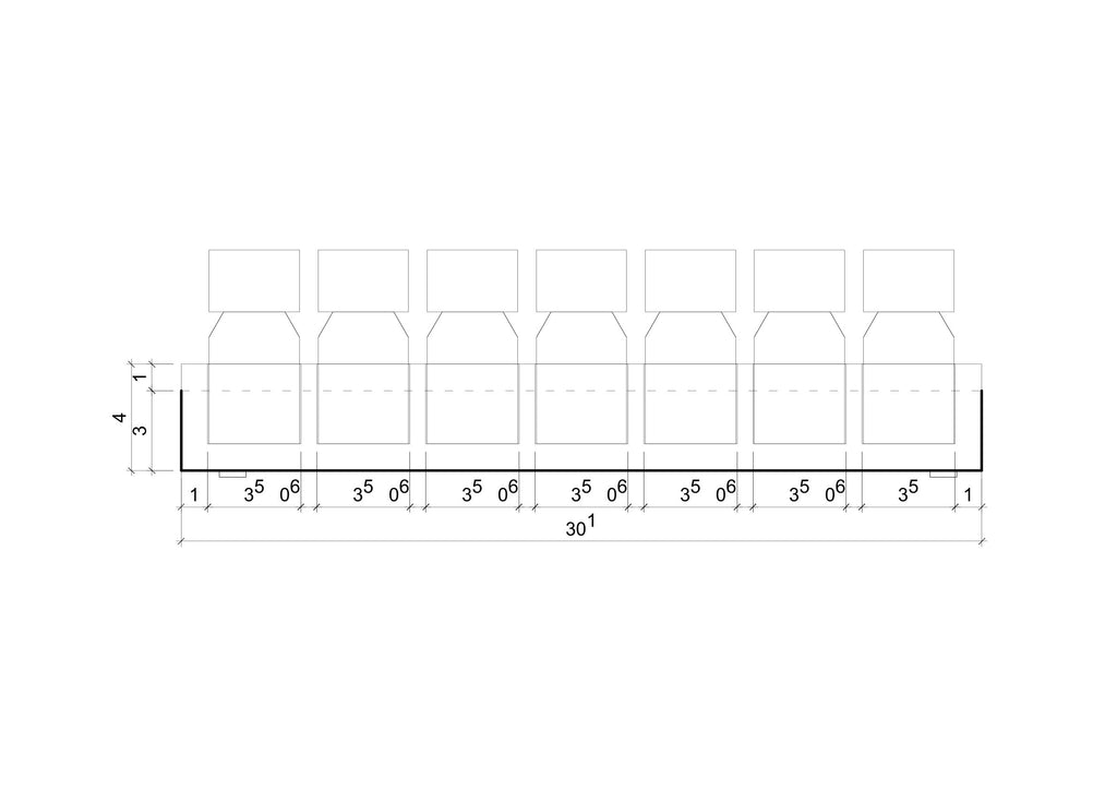 WEEKBOARD – Supplement Organizer aus Zirbenholz